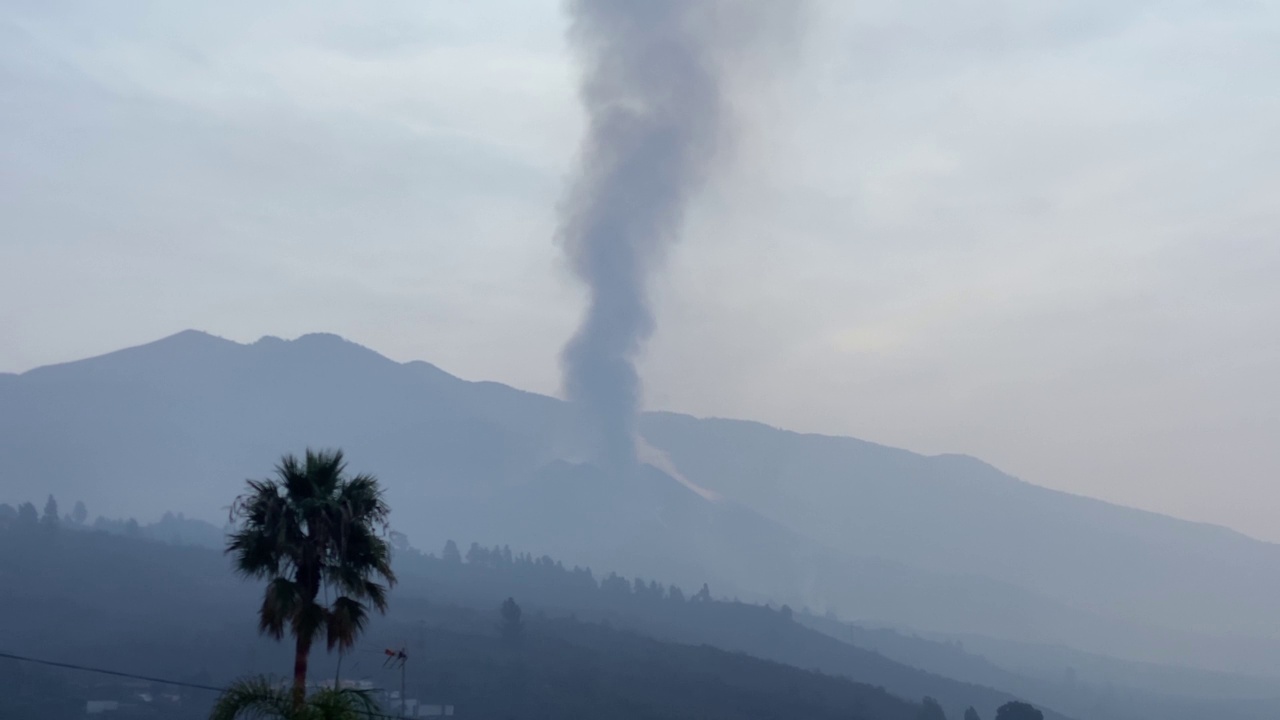 拉帕尔马火山山景4K视频下载