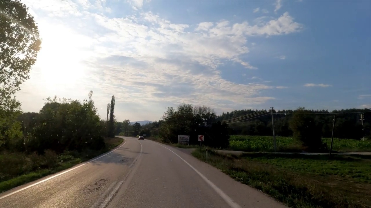 驾驶，道路，个人观点，汽车，高速公路视频素材