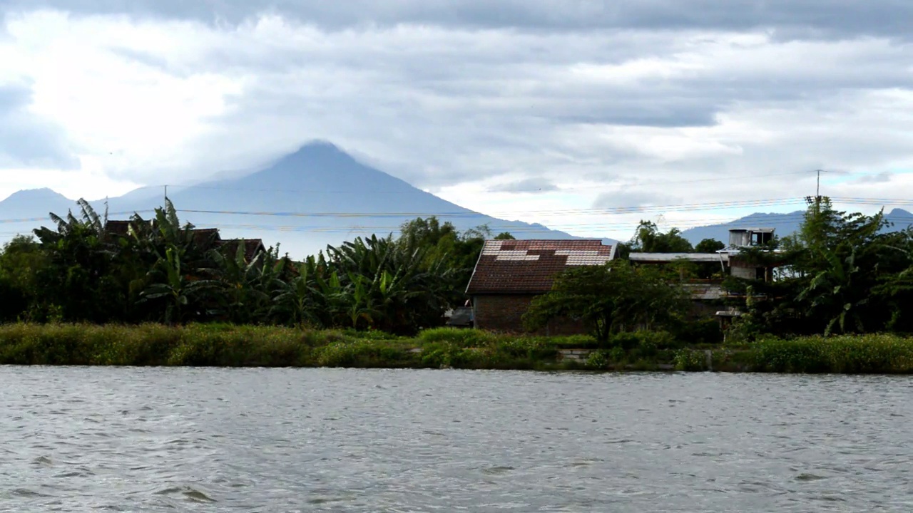 山与河视频素材