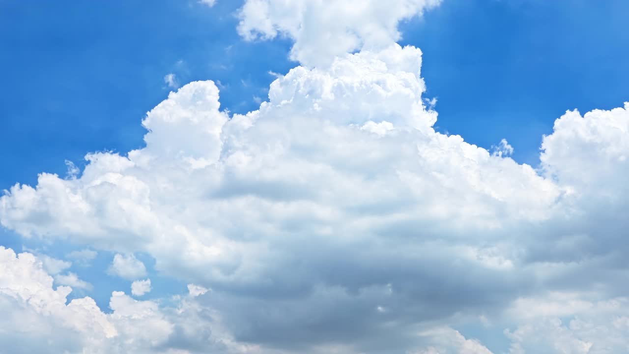 天空云自然背景视频素材