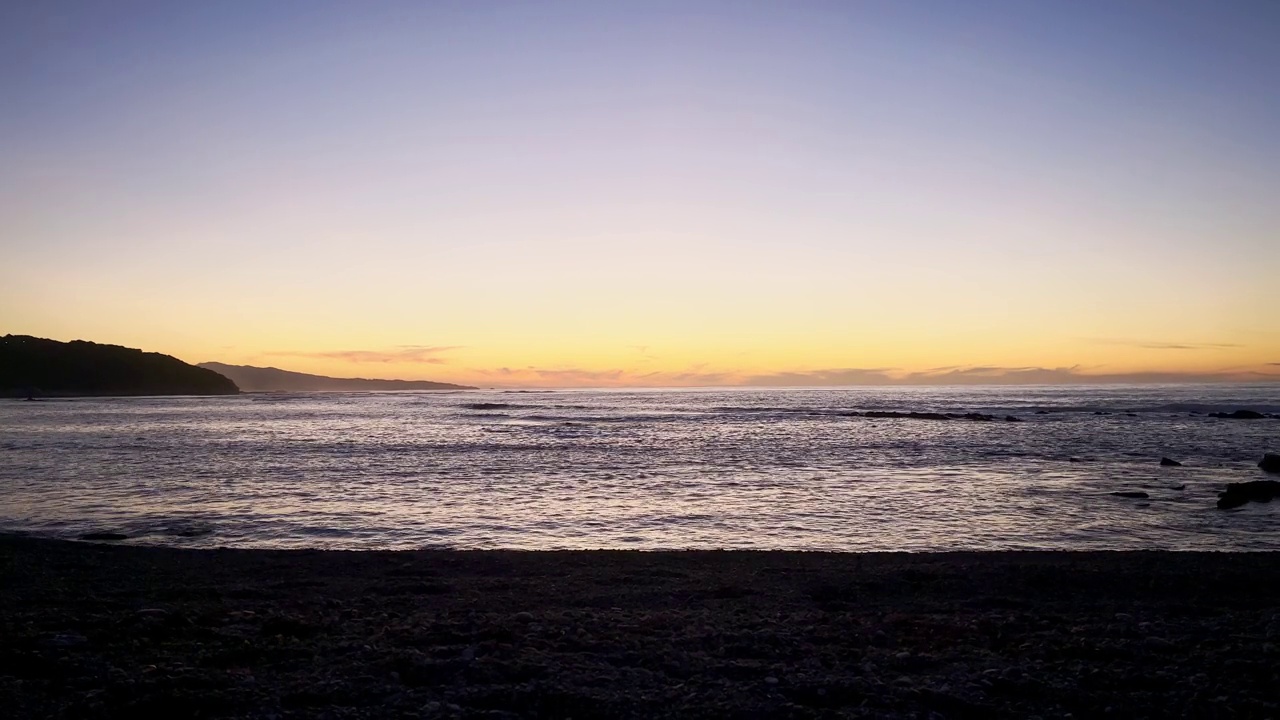 《夏日海上日落视频素材