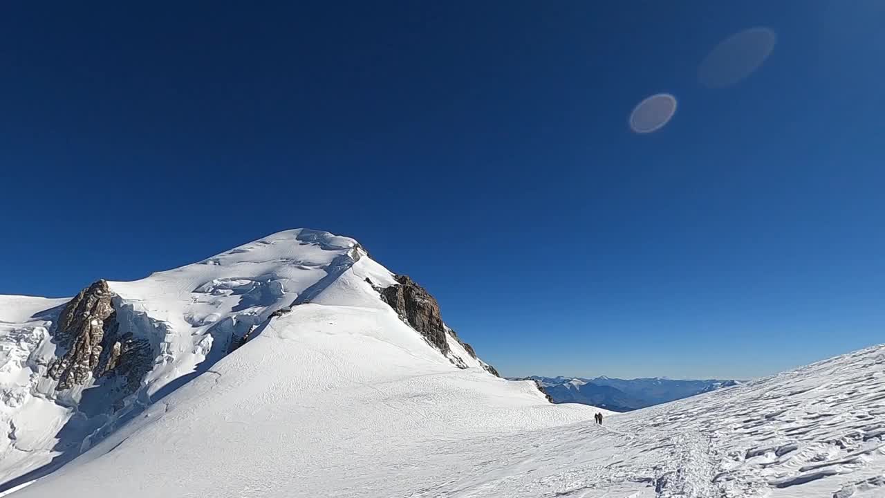 爬山视频素材