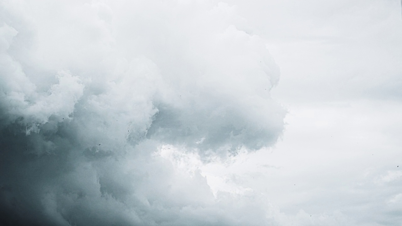 暴风雨的云时间流逝视频素材