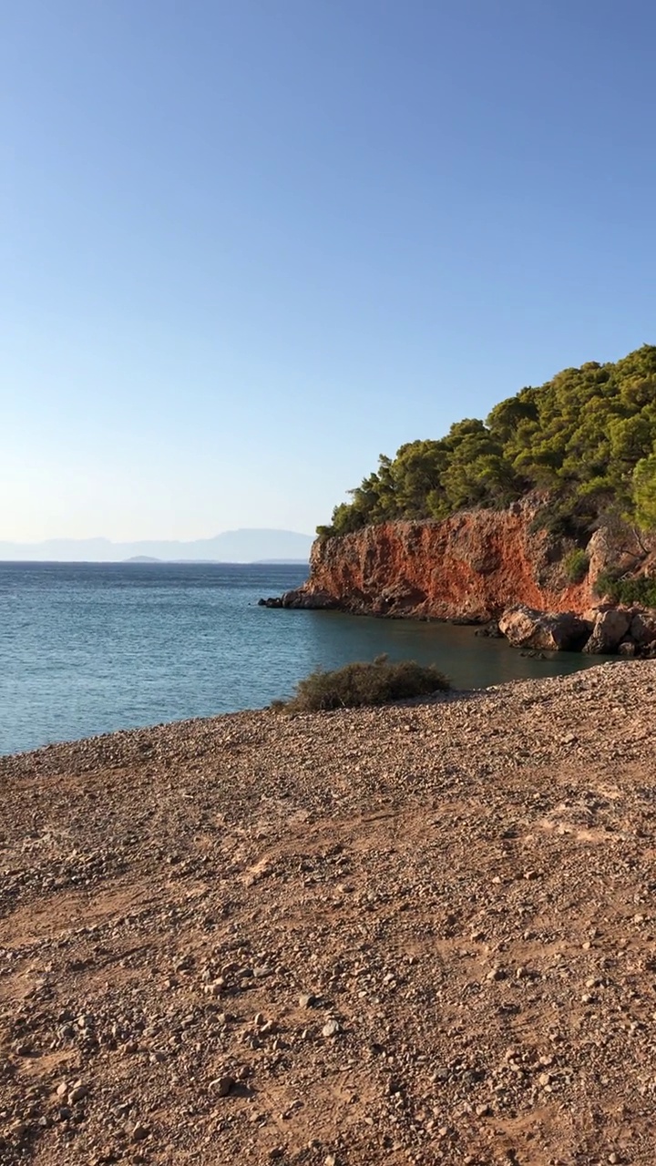 日落时分，游轮在地中海上苏醒，旅行度假视频素材