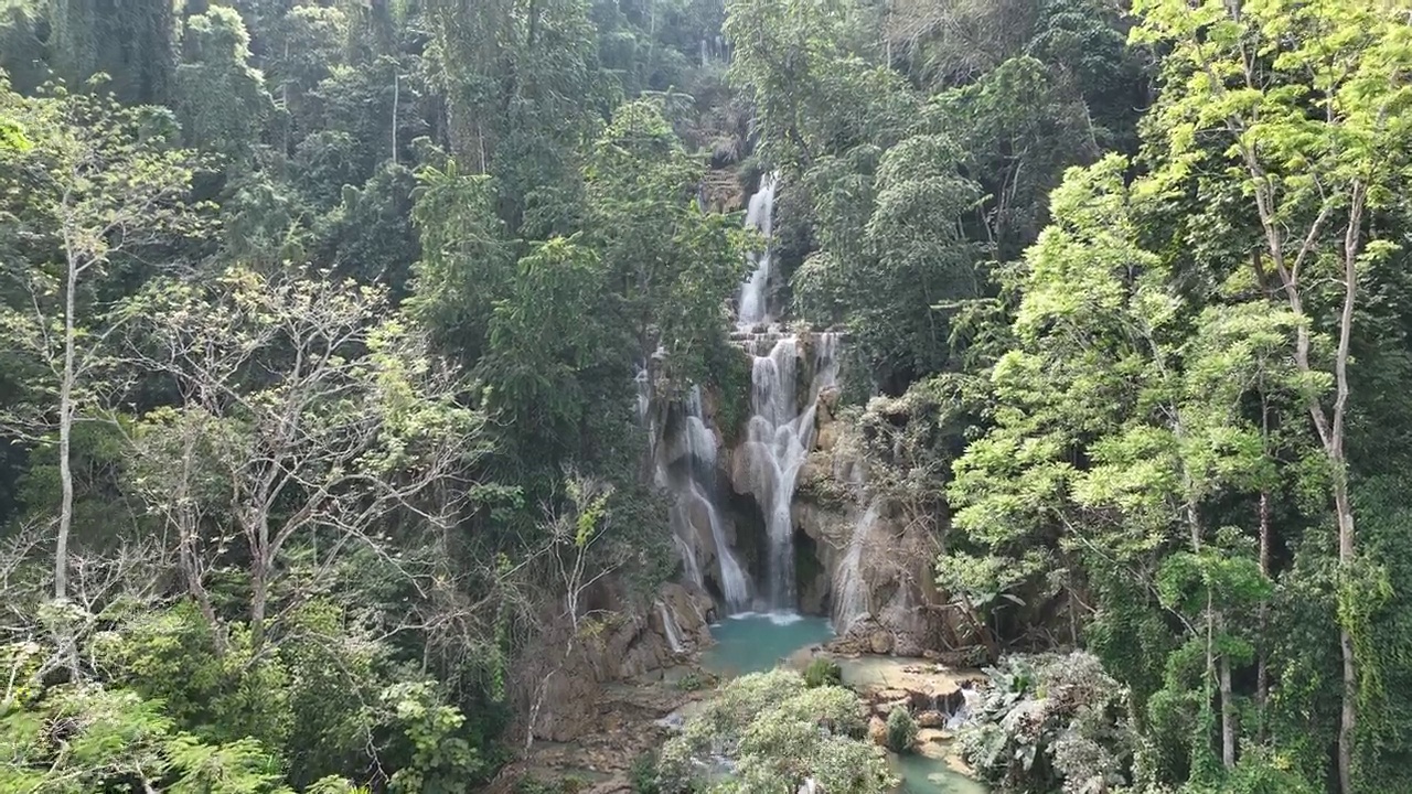 老挝湄公河视频素材