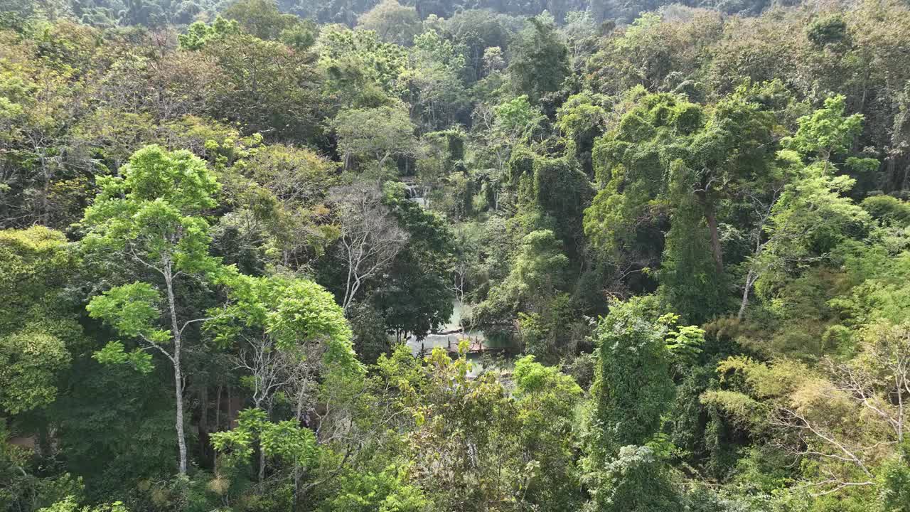 老挝的匡思瀑布视频素材