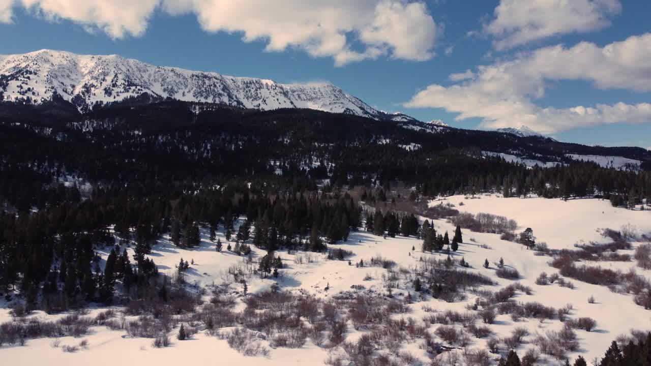 冬天的布里杰山视频素材