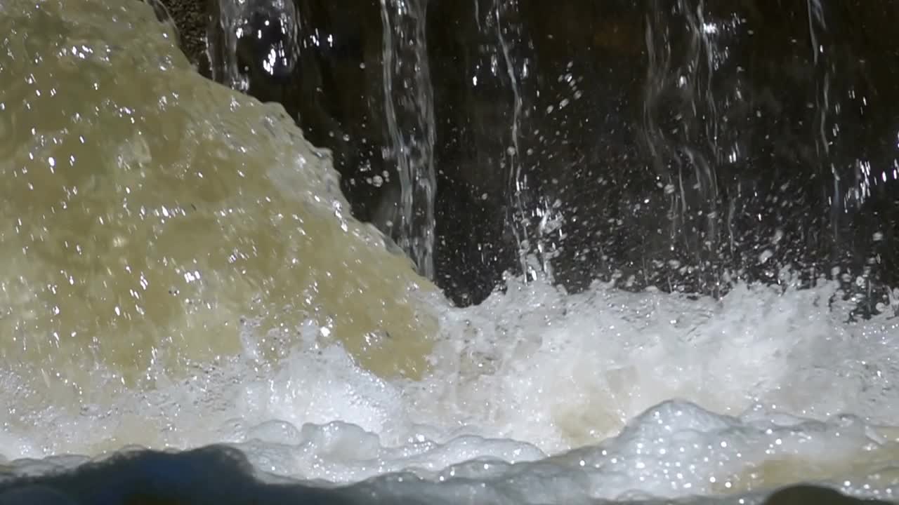 水溅视频素材