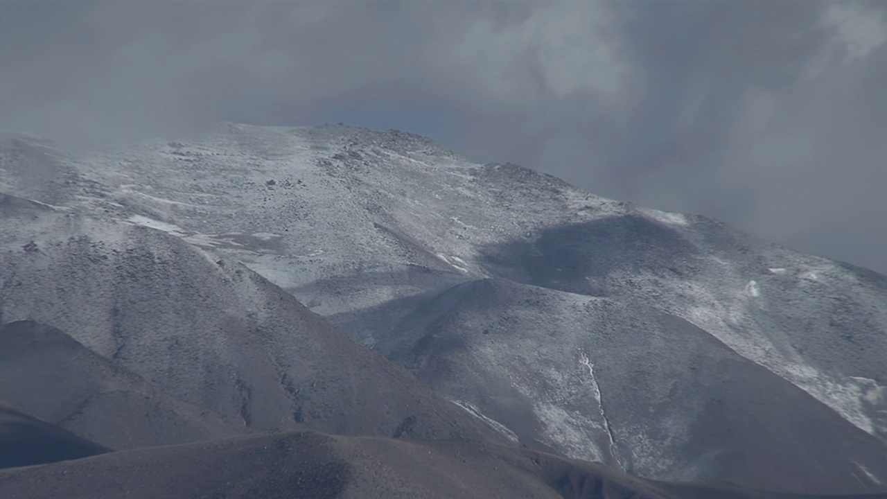 雪山附近的拉斯奎瓦斯，卡塔马卡省，阿根廷。视频素材