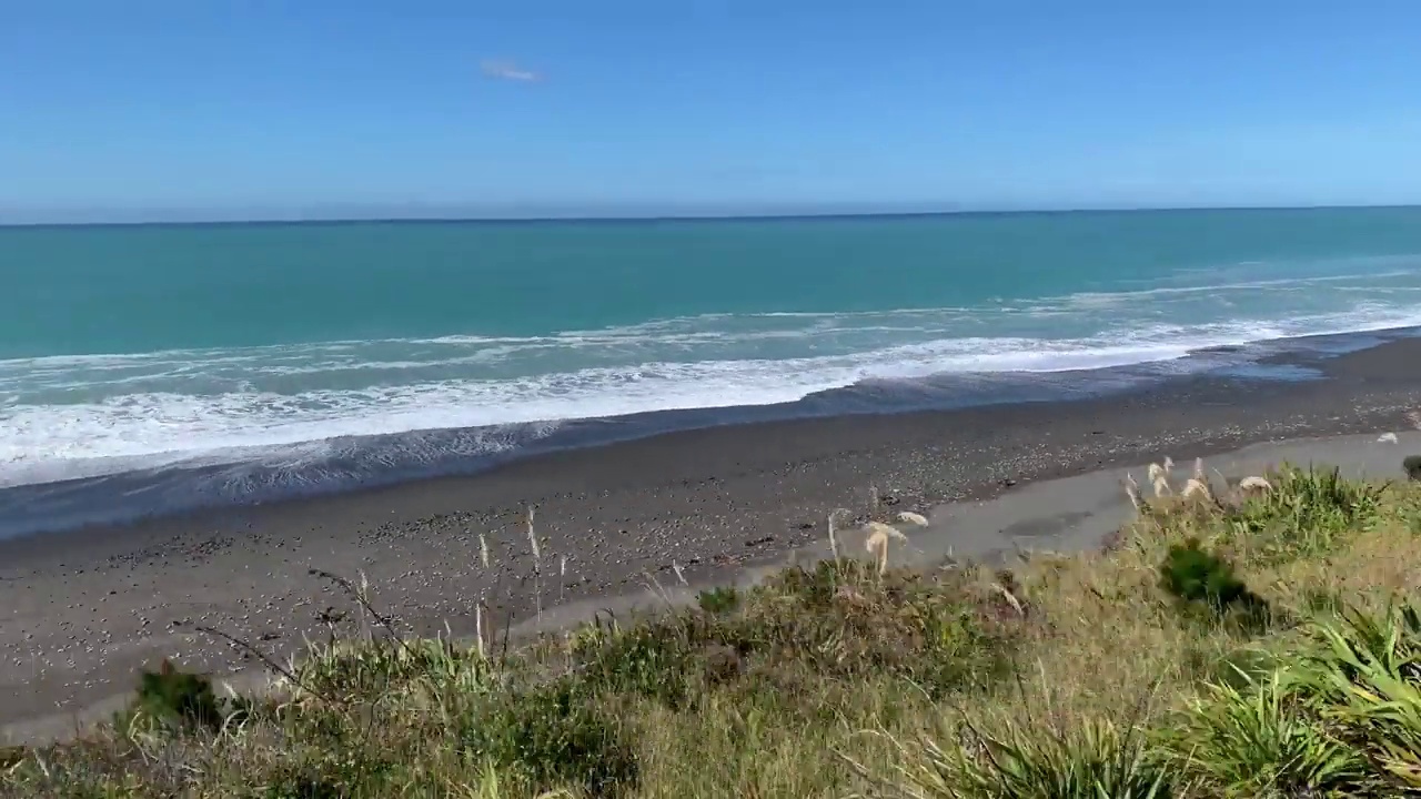 沿海太平洋凯库拉湾视频下载