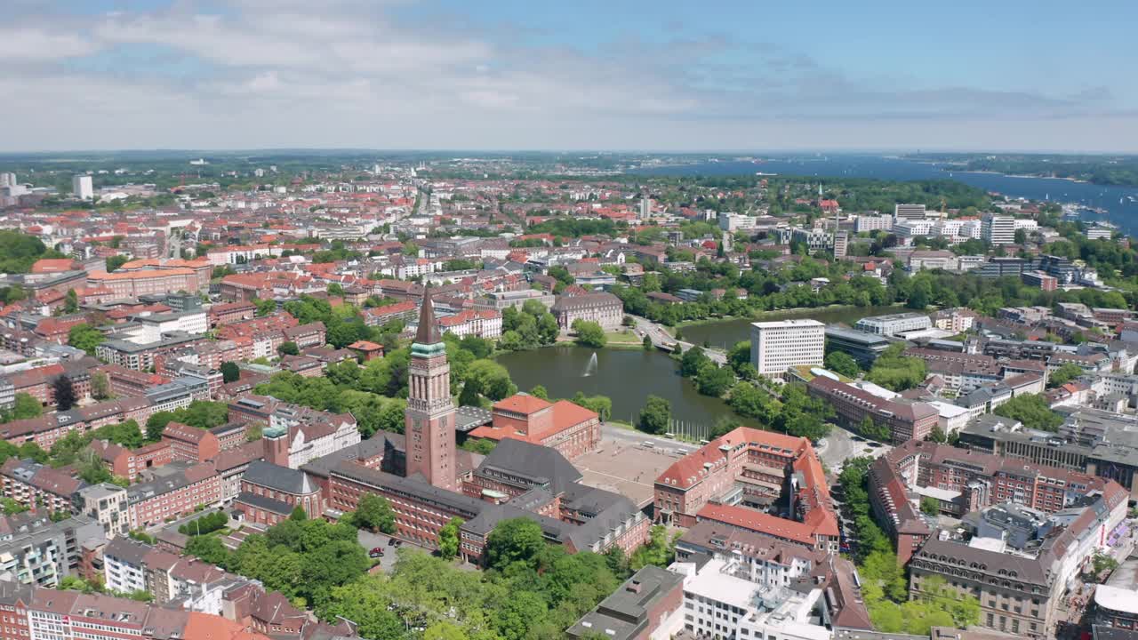 基尔，Schleswig-Holstein，德国视频素材