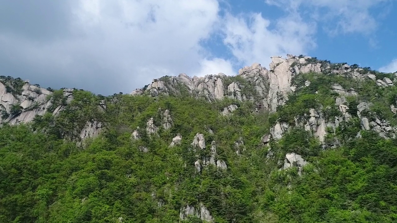 北汉山风景/首尔，韩国视频素材