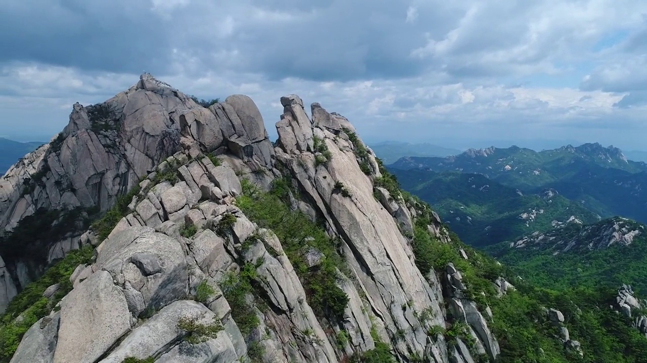 北汉山风景/首尔，韩国视频素材