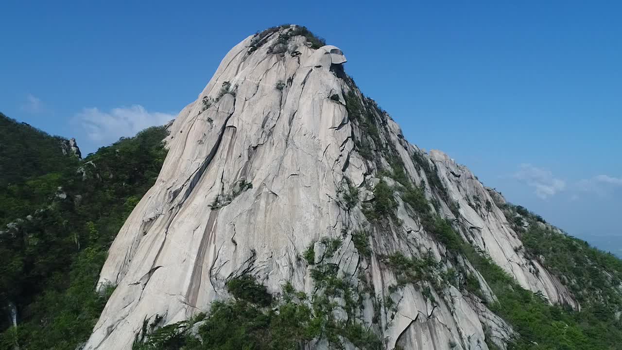 北汉山风景/首尔，韩国视频素材