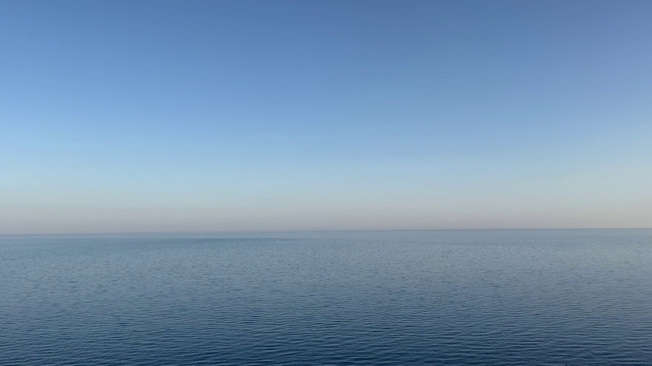 海岸的海景视频素材