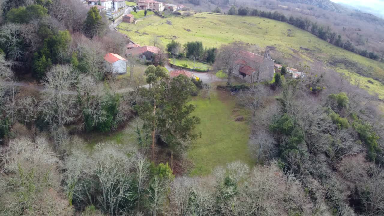 乡村景观视频素材