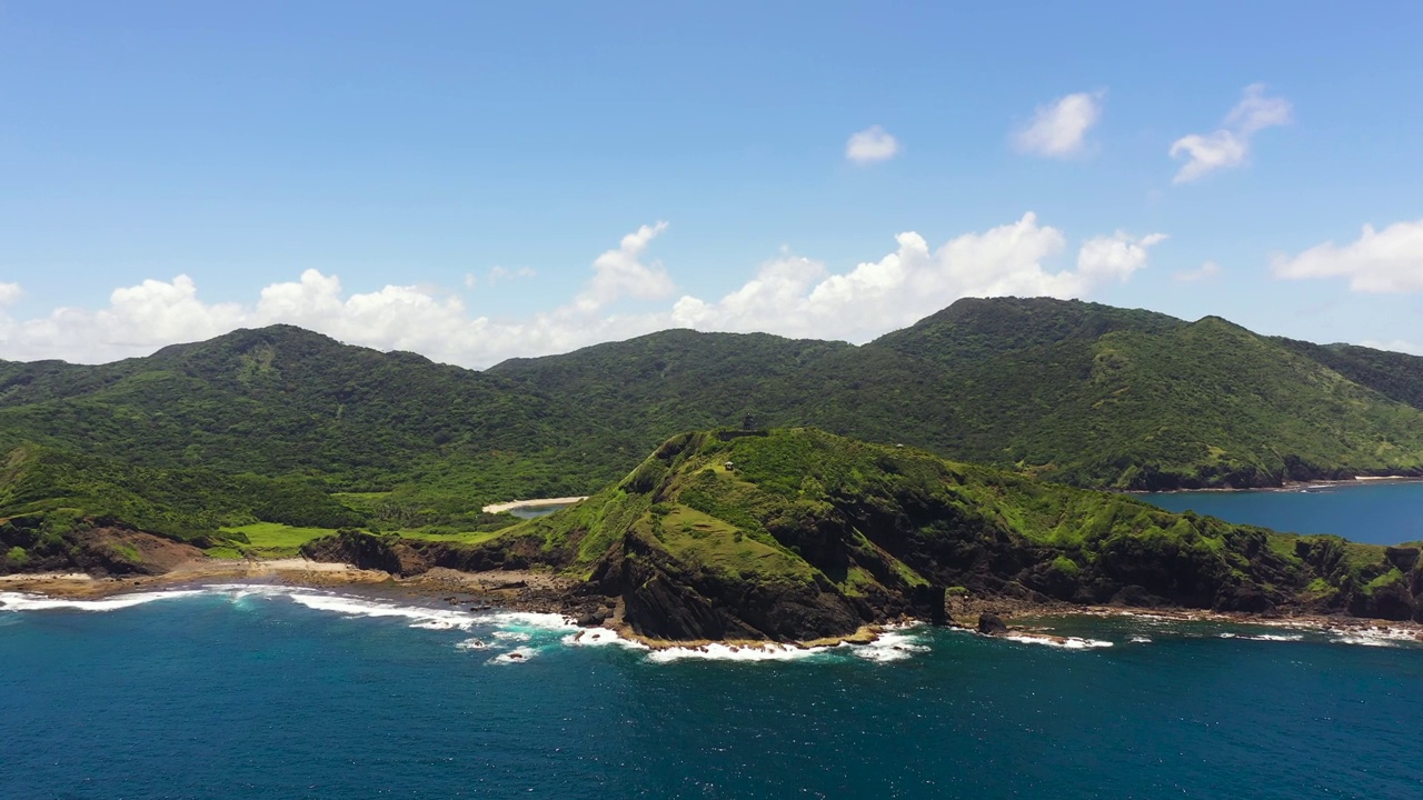 热带岛屿和海洋。视频素材