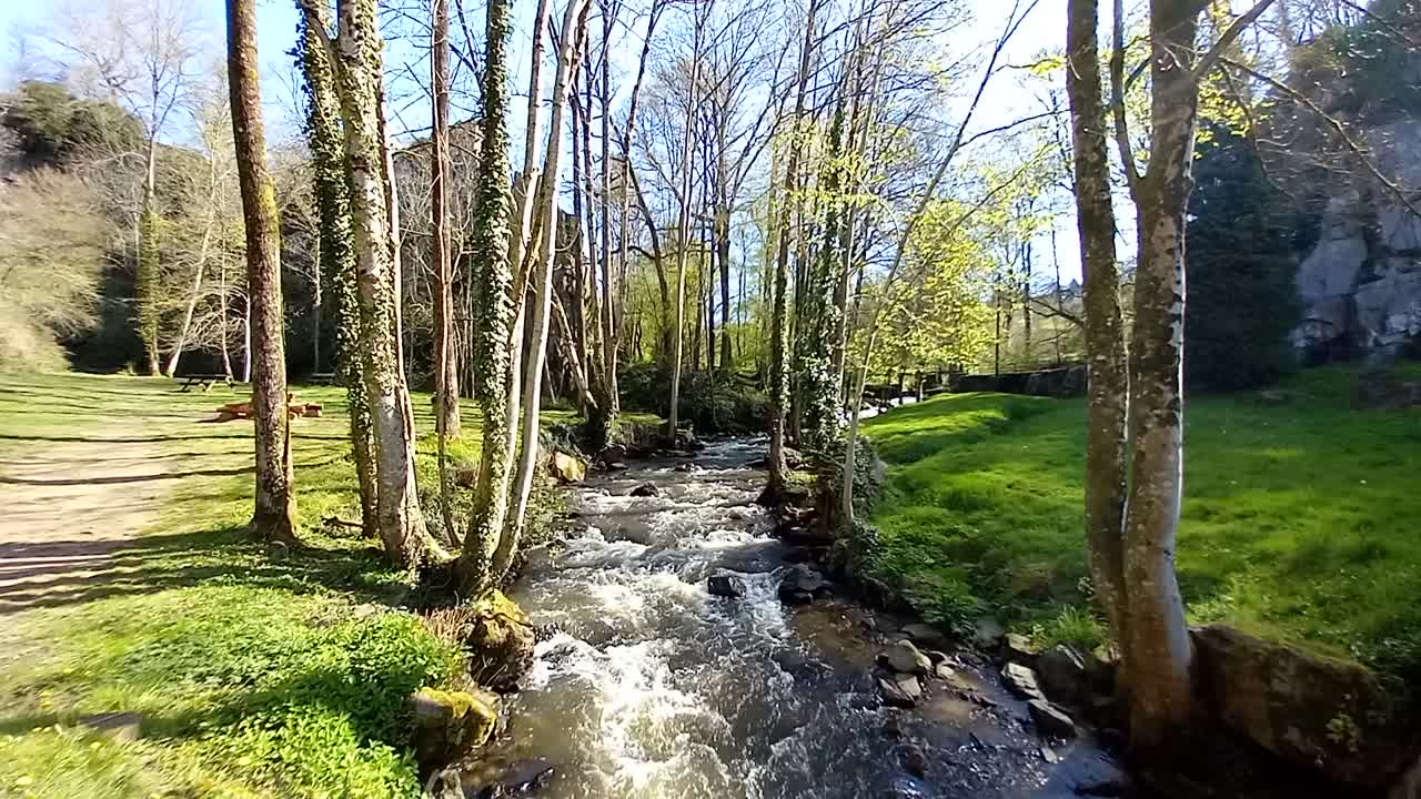 瀑布山视频素材