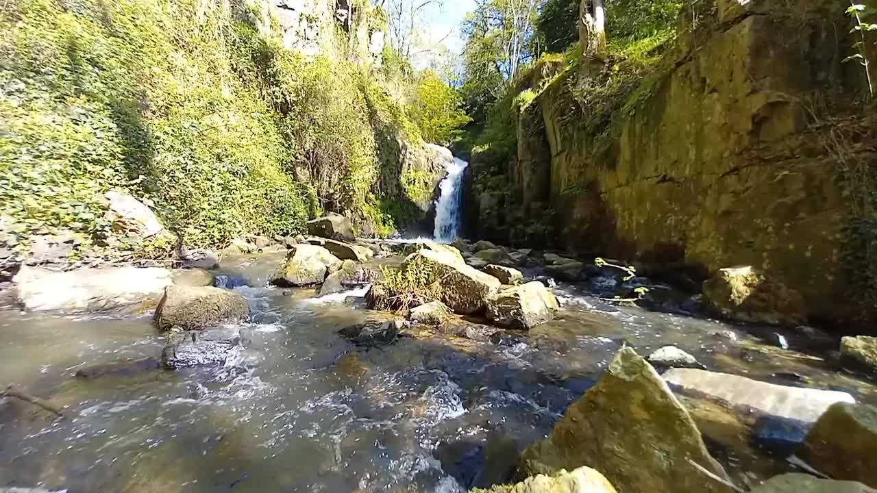 瀑布山视频素材