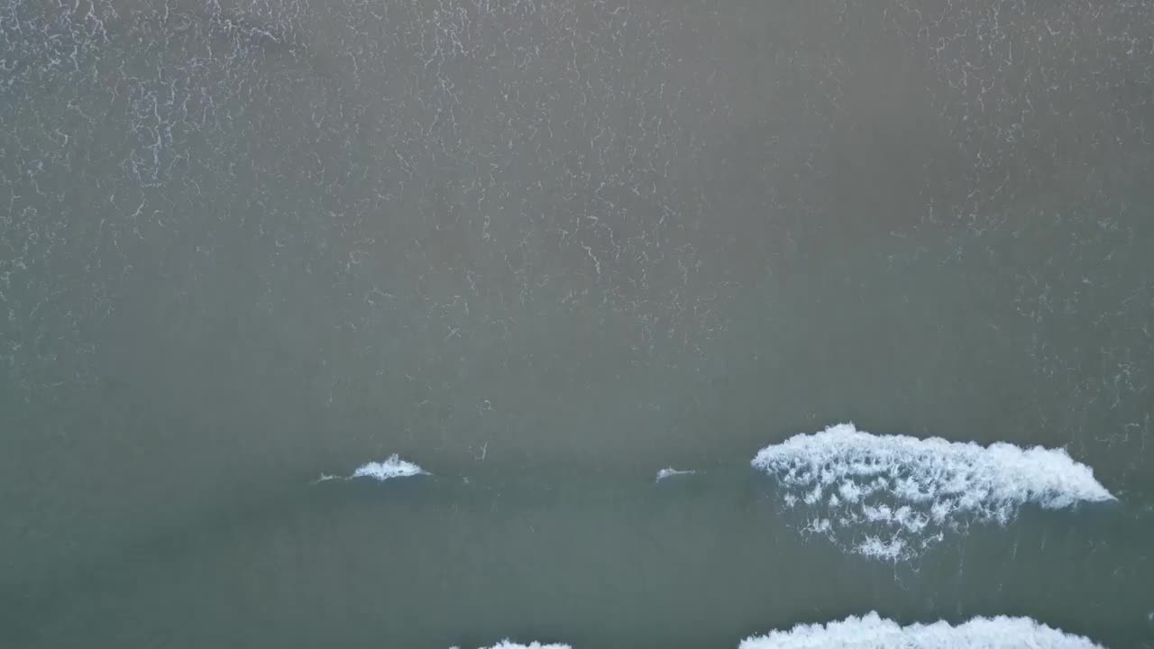 海滩海浪视频素材