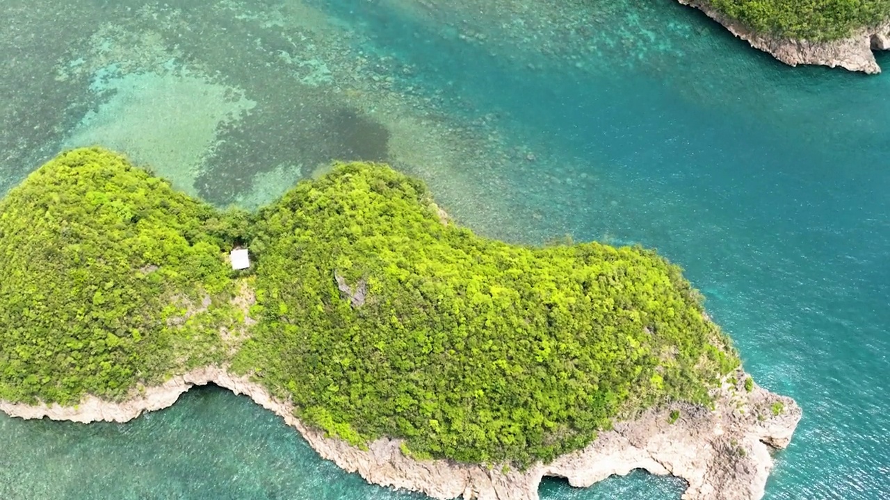 热带海湾和岛屿。菲律宾。视频素材