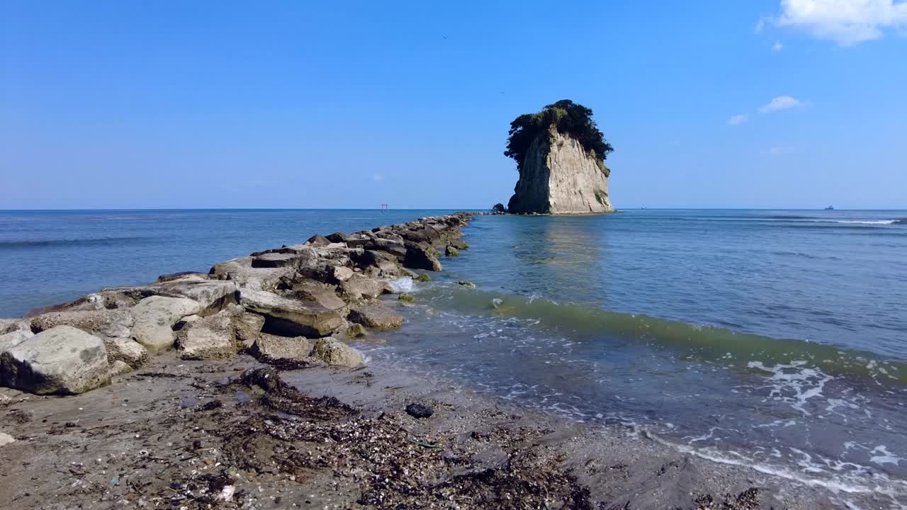 诺托半岛风景区视频素材