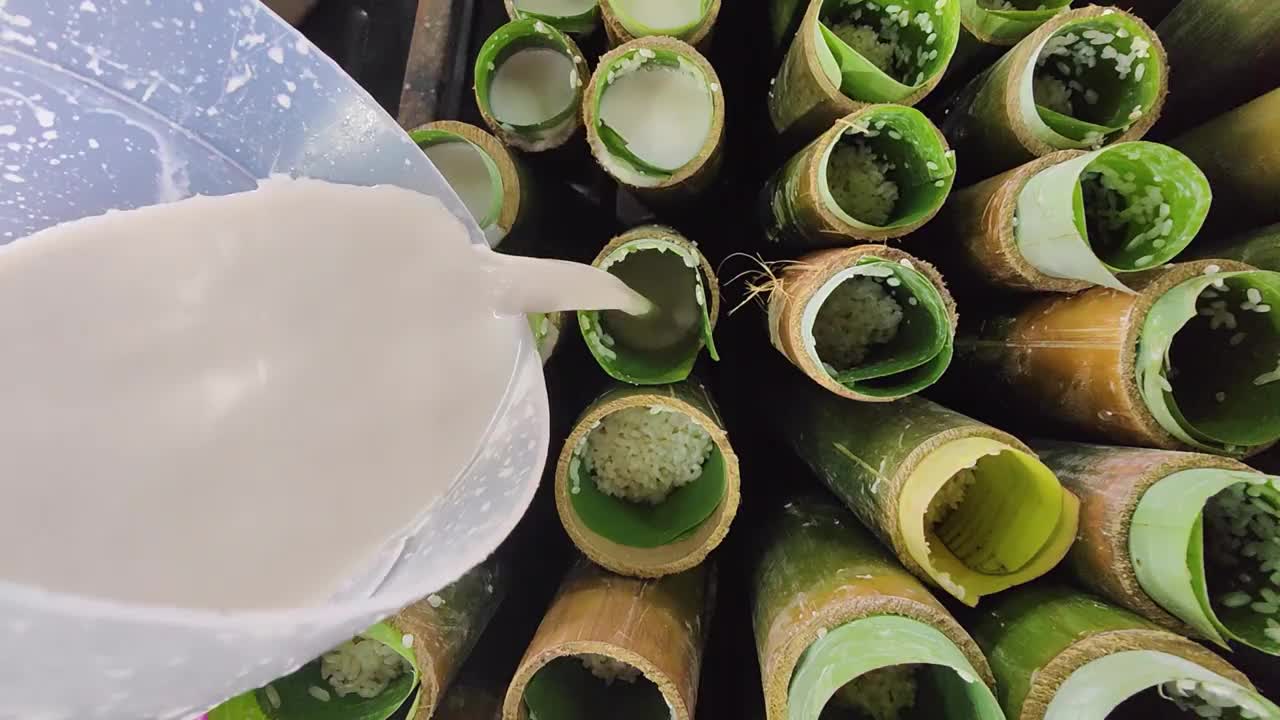 “Lemang”准备视频素材