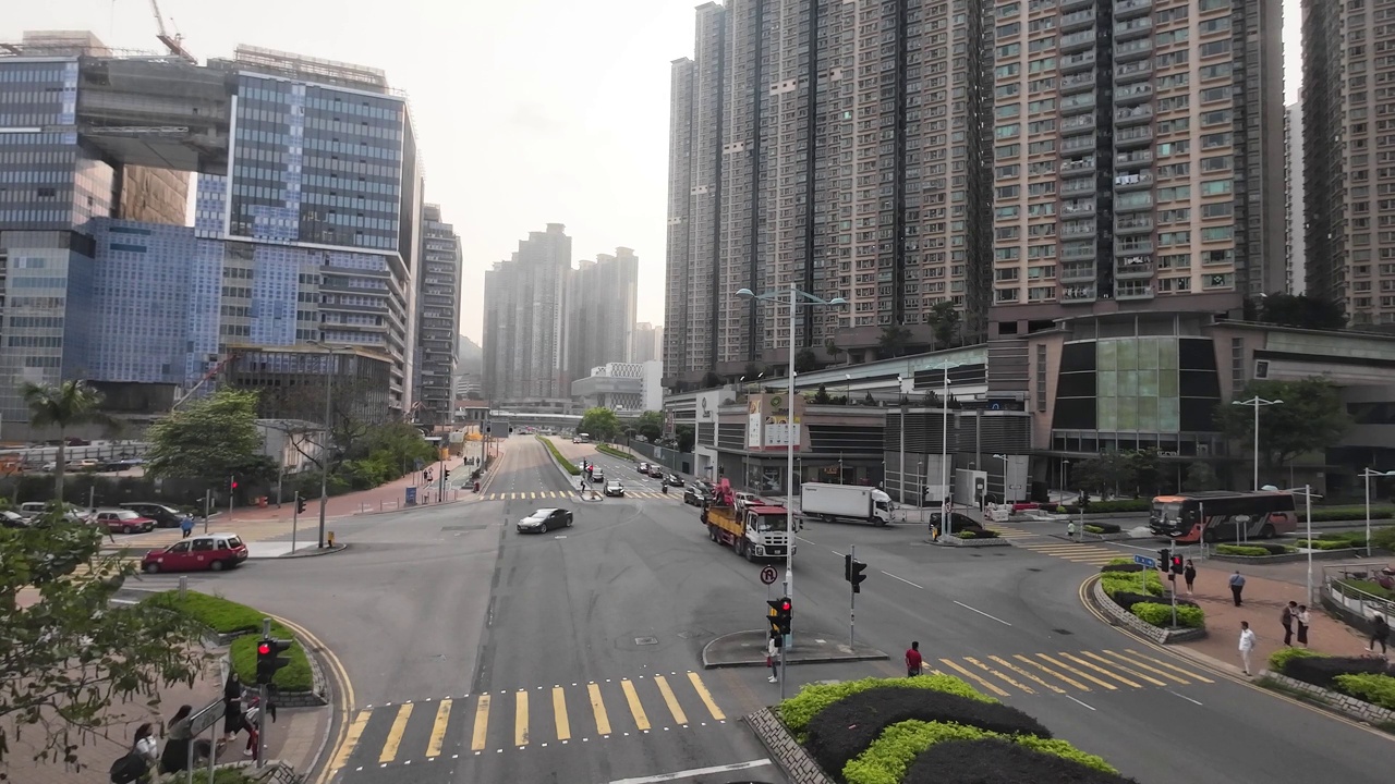 二零二三年四月十三日香港宝雅路的市景视频素材