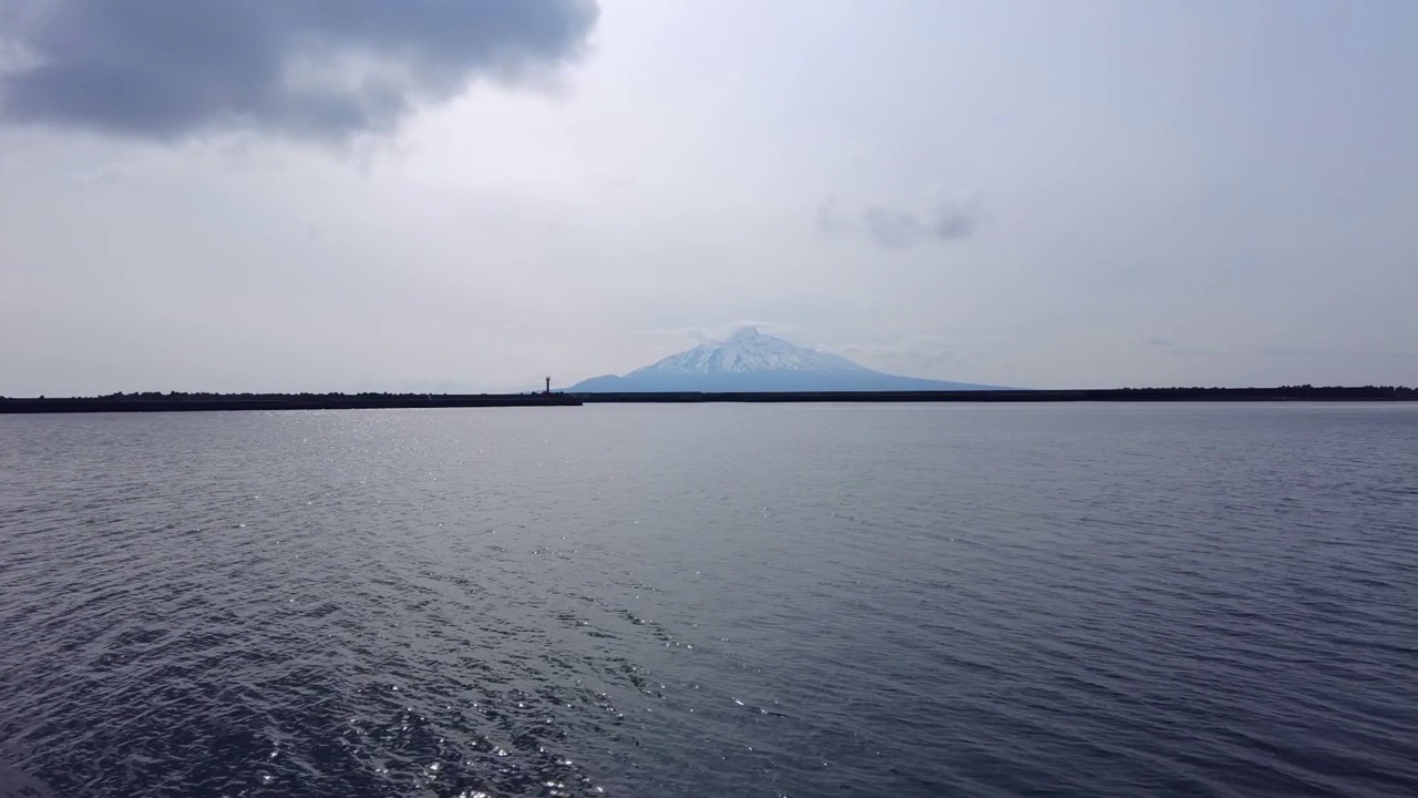 利尻岛岛视频素材