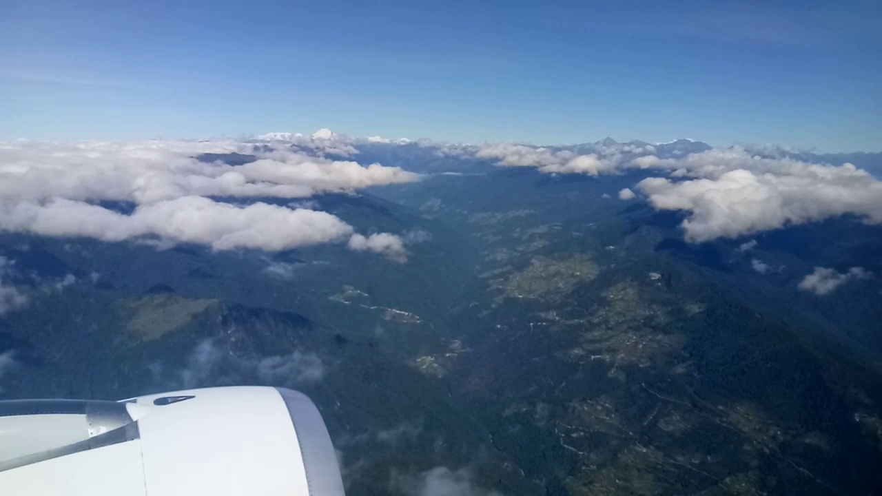 去不丹旅游，风景，文化，环境视频素材