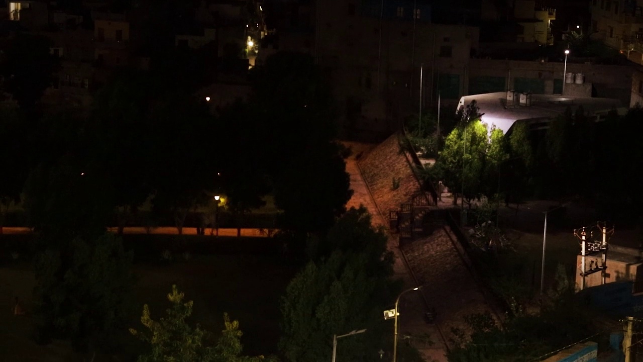 城市夜景与夜间灯光视频素材