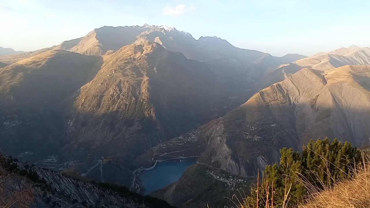 两座阿尔卑斯山脉-双阿尔卑斯山脉视频下载