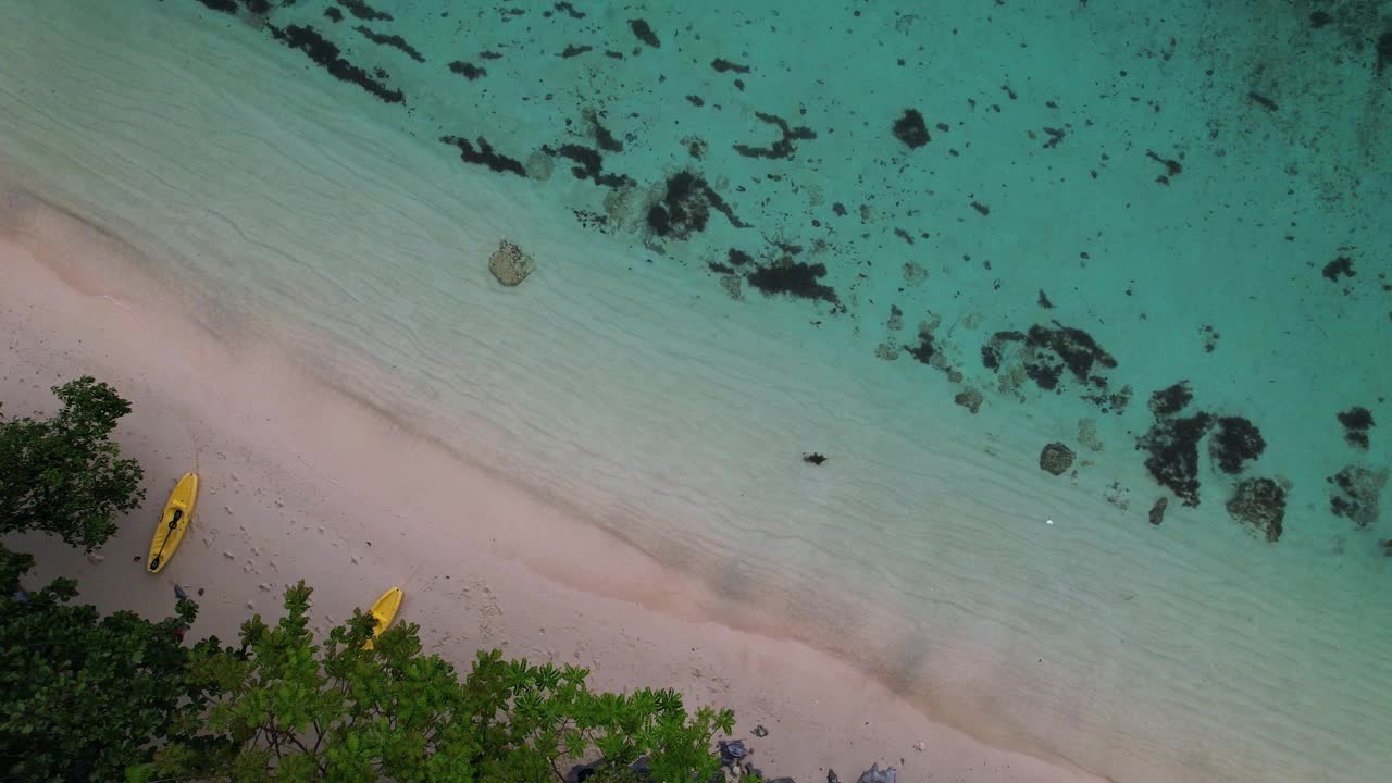 无人机拍摄的菲律宾海滩视频素材