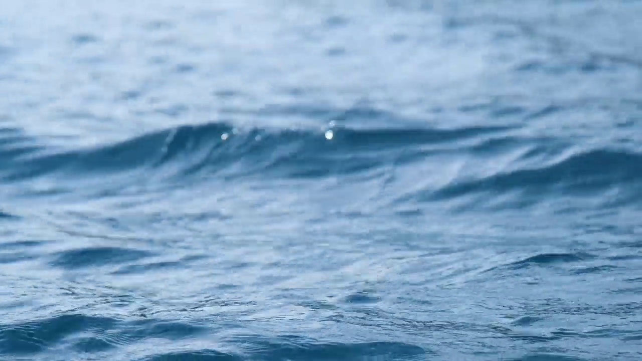 海或海洋，海浪特写视频素材