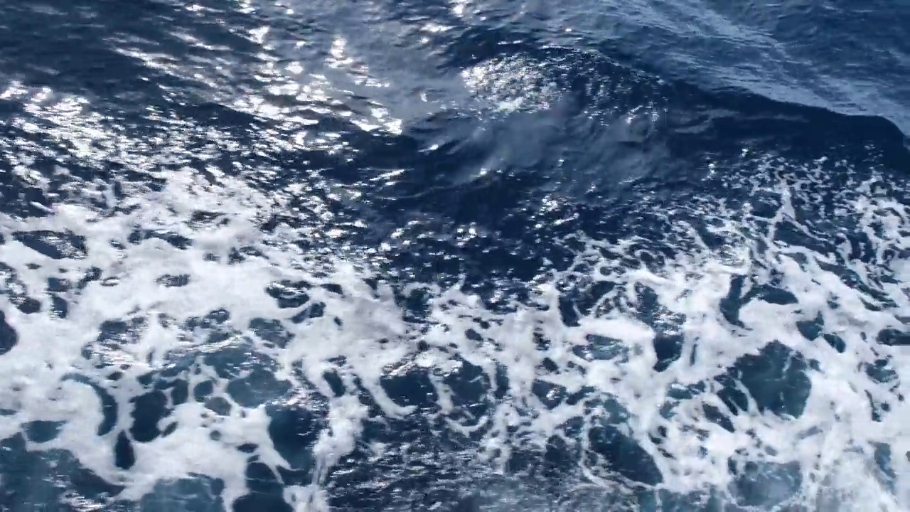 海或海洋，海浪特写视频素材