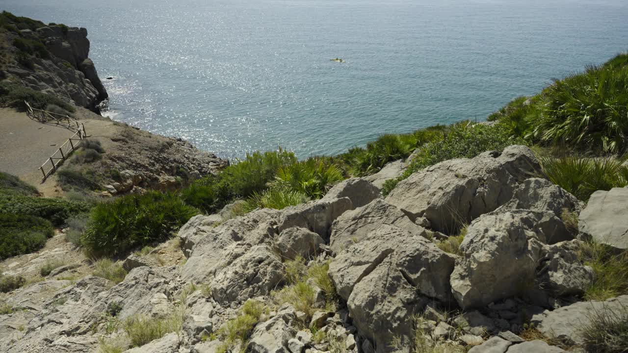 西班牙地中海沿岸视频素材