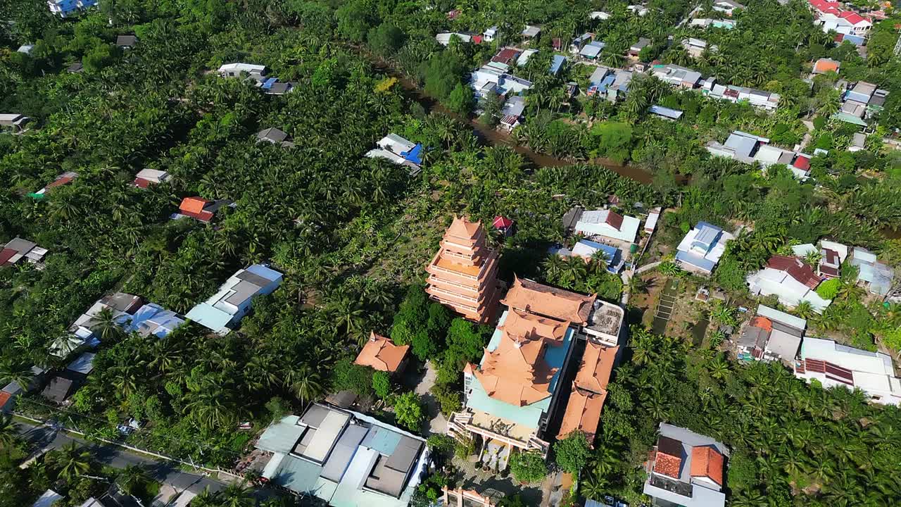 空中的辉煌:天江塔迷人的景色视频素材