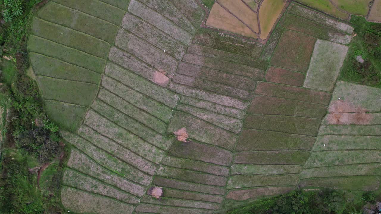 菲律宾山区的无人机镜头视频素材