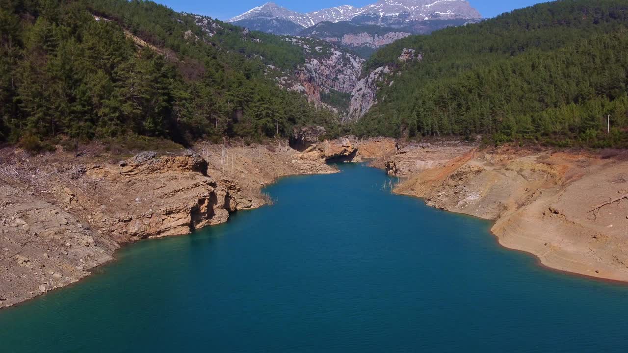 土耳其安塔利亚省风景如画的地方。视频素材