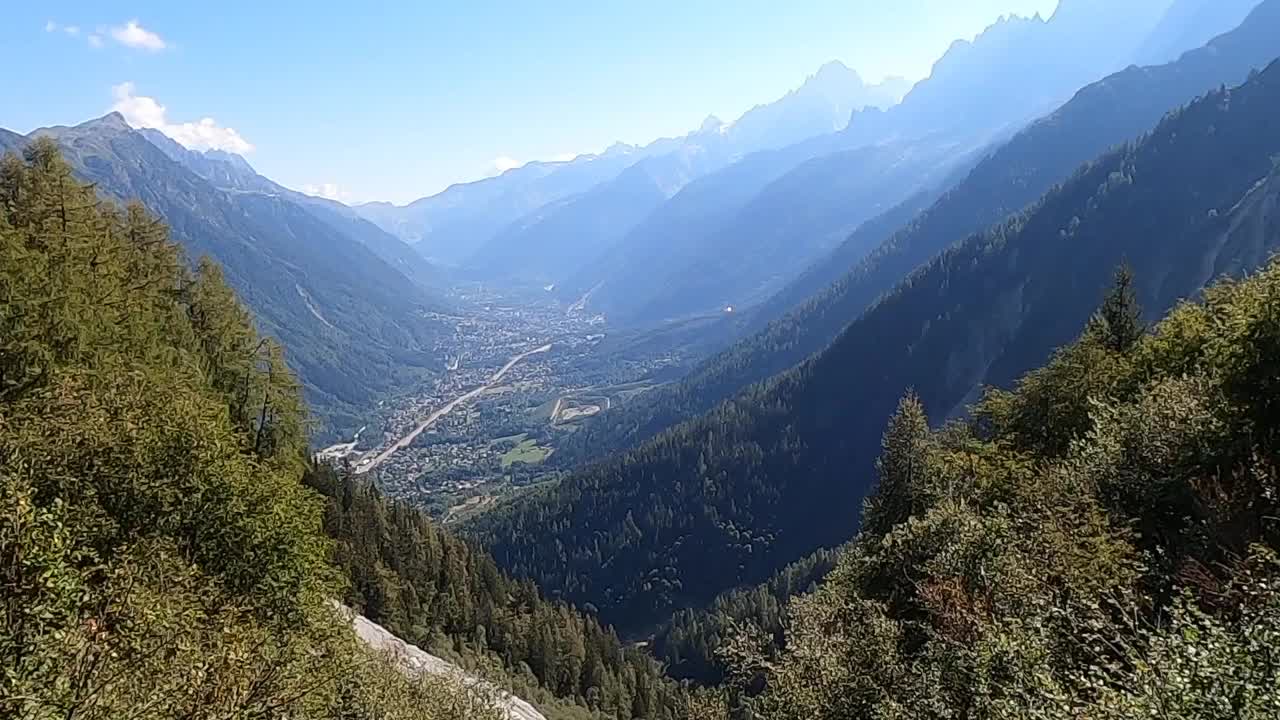 夏蒙尼谷视频素材