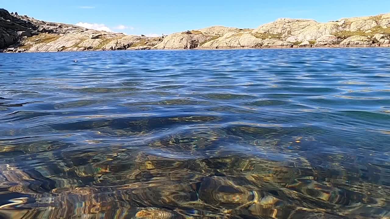 湖角视频素材