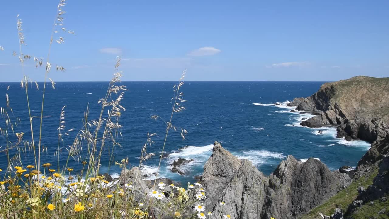 地中海海景视频素材