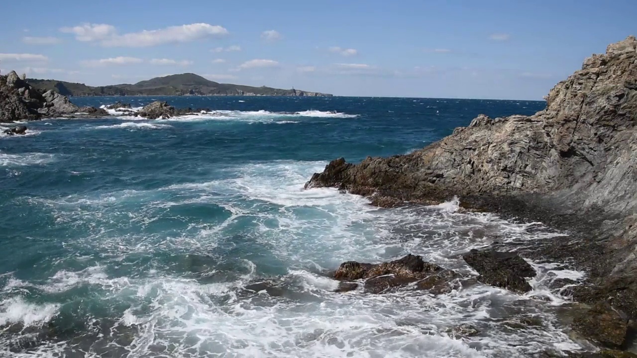 地中海海景视频素材