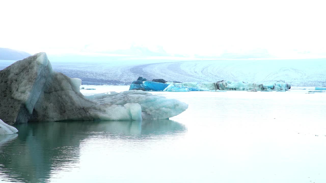 Jokulsarlon冰川泻湖，冰岛视频素材