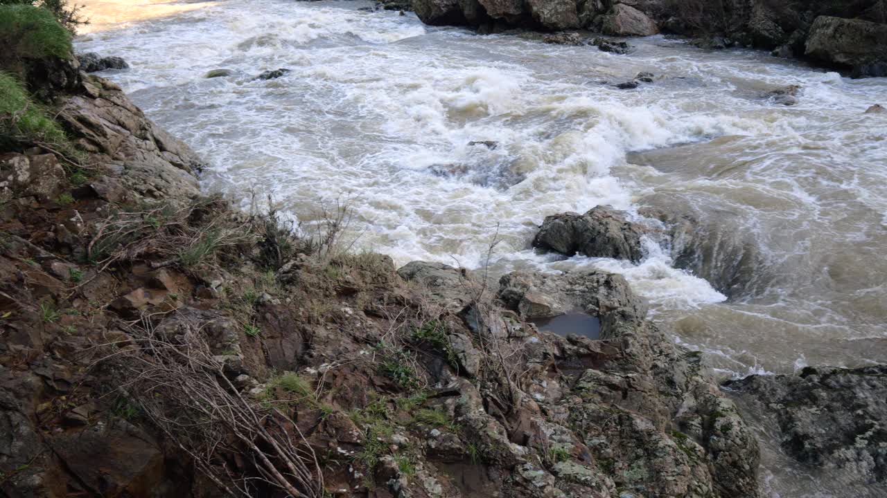 新西兰的流水视频素材