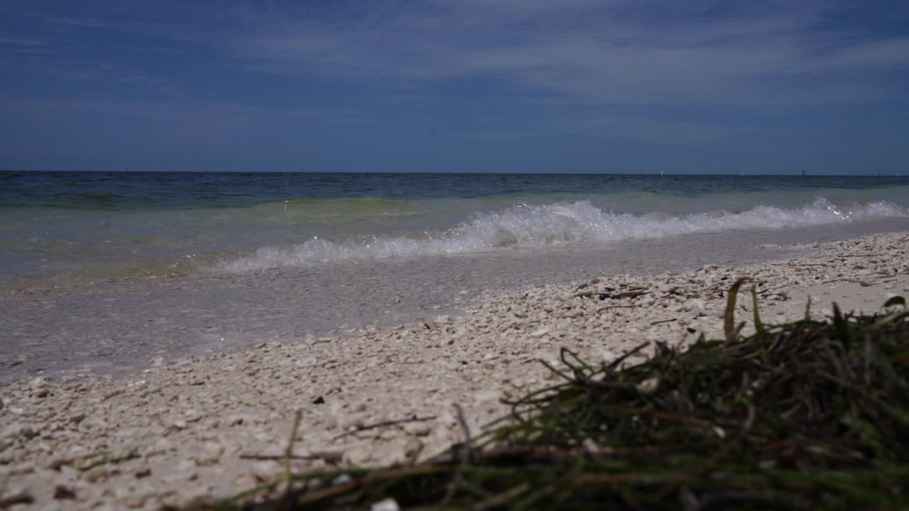 海滩和海浪视频素材