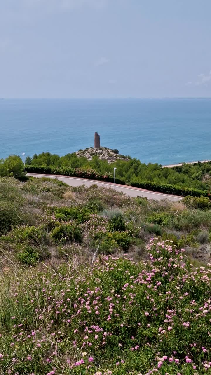 西班牙地中海沿岸视频素材