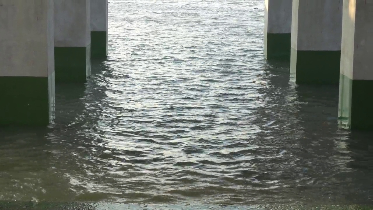 海水的波浪视频素材