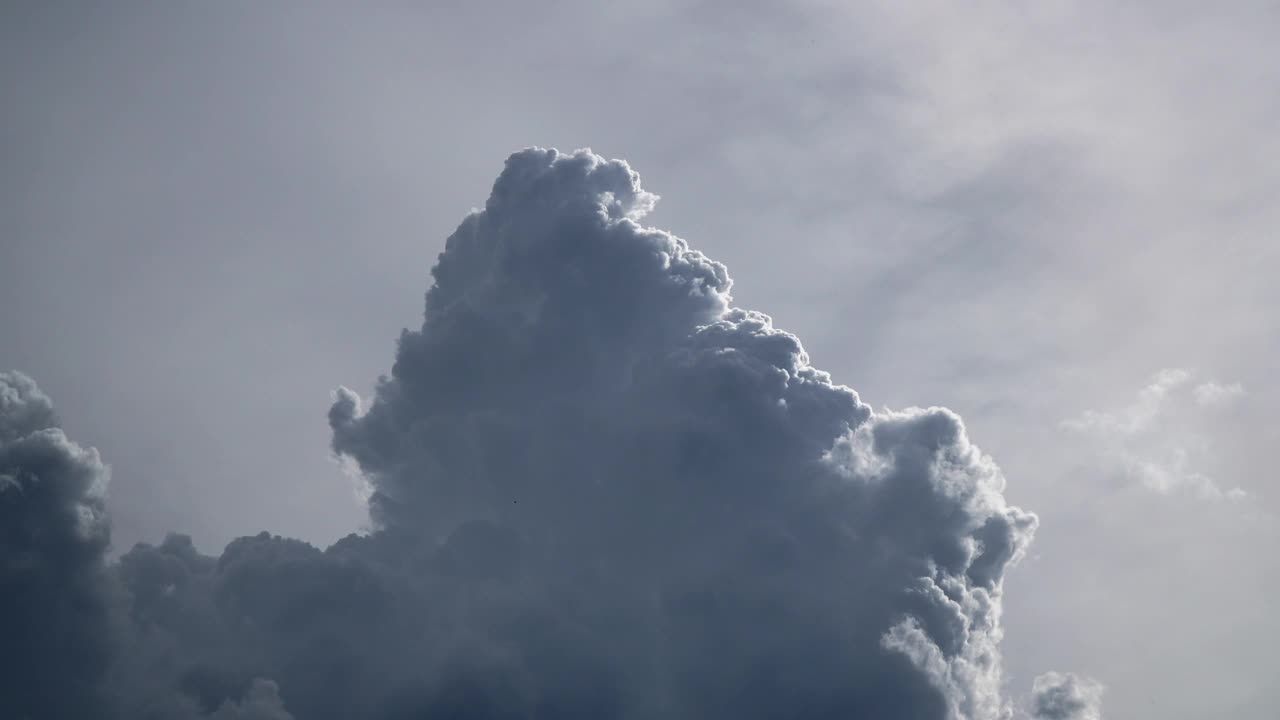 下雨前云的时间变化视频素材