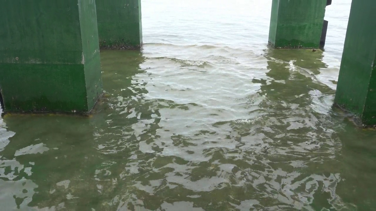 海水的波浪视频素材